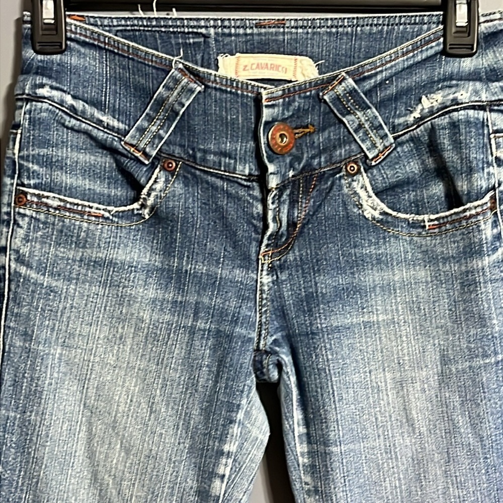 Z. Cavaricci vintage blue jeans size 9 (28 waist) rare find - Picture 3 of 14